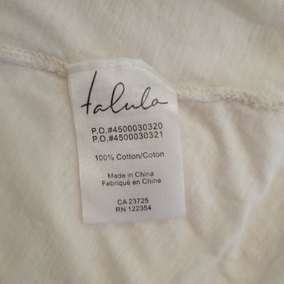 Aritzia's Talula Rabbit Tank - Picture 4 of 7